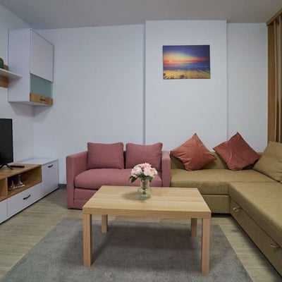 Rental of comfortable 2-room apartments, 56 m², Alezzi Beach Resort, Mamaia, Constanța, Romania